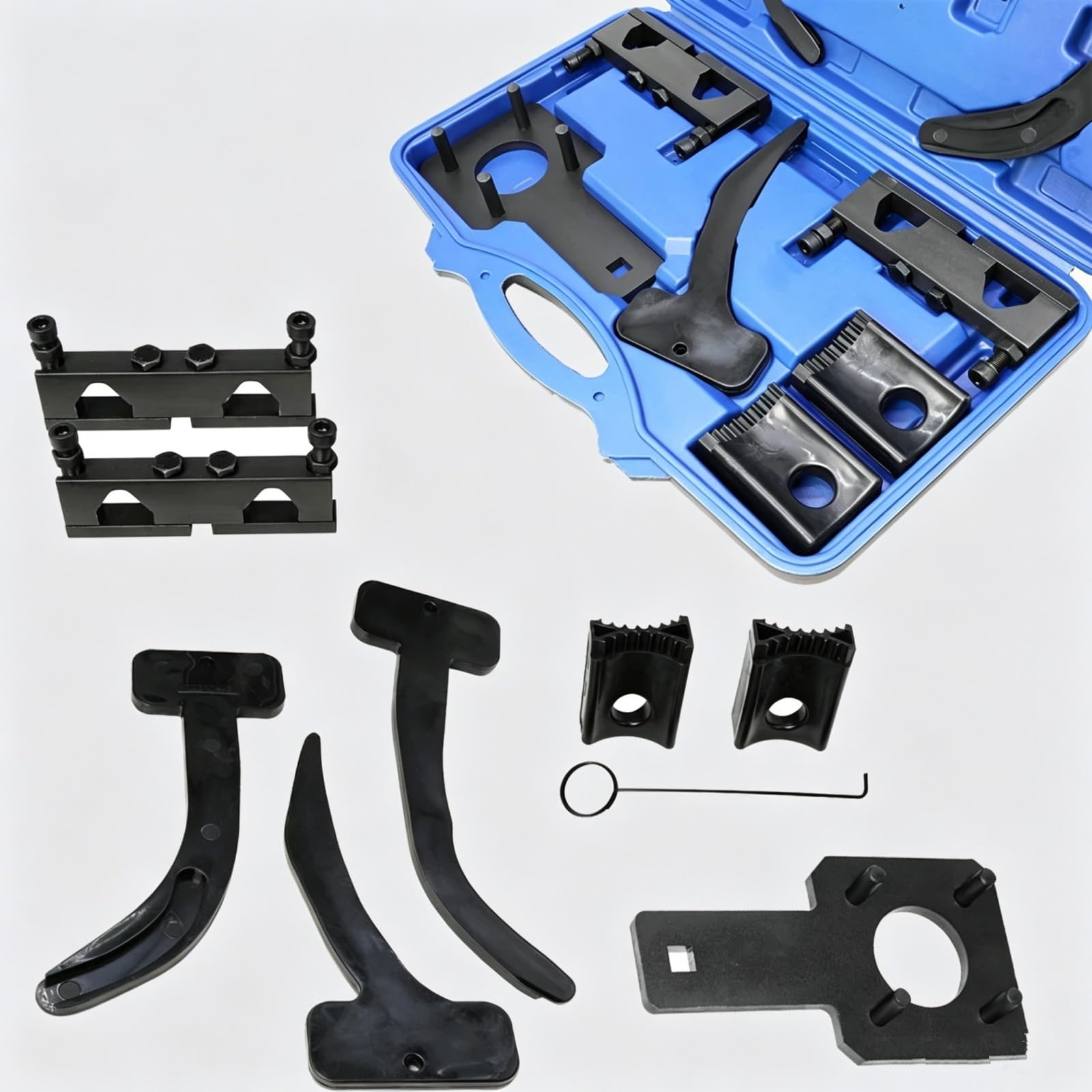 Compatible Con Jeep Para Grand Para Cherokee V6 3.6L 2011-2019 Herramienta Cadena Distribución Phaser De Árbol Levas Llave Polea Cigüeñal 10369A 10200A