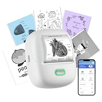 ORGSTA S002 Etichettatrice Bluetooth Portatile Mini Stampante Autoadesive