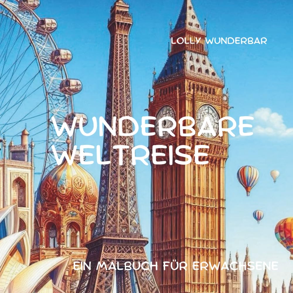WUNDERBARE WELTREISE: EIN MALBUCH FÜR ERWACHSENE