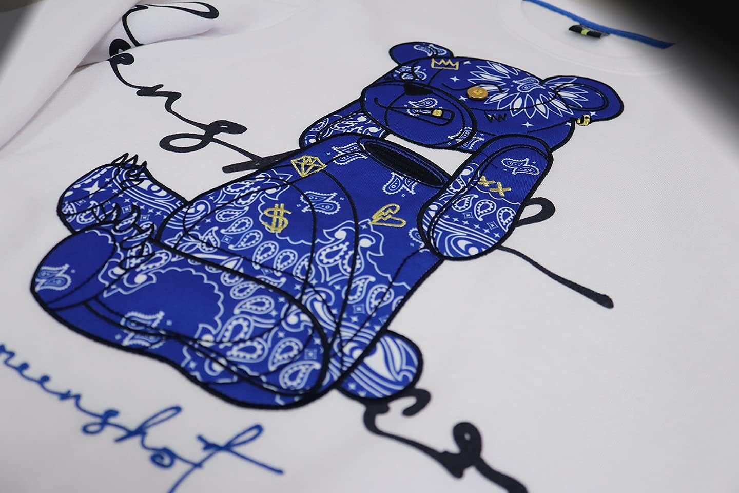 SCREENSHOT Mens Urban NYC Hip Hop Premium Fleece - Pullover Active Streetwear Fashion Crew Neck Sweatshirt - Image 6