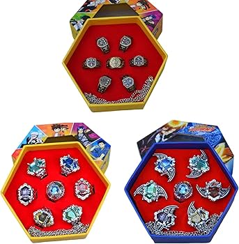 Amazon.co.jp: 家庭教師ヒットマン REBORN! リング 指輪 7個セット