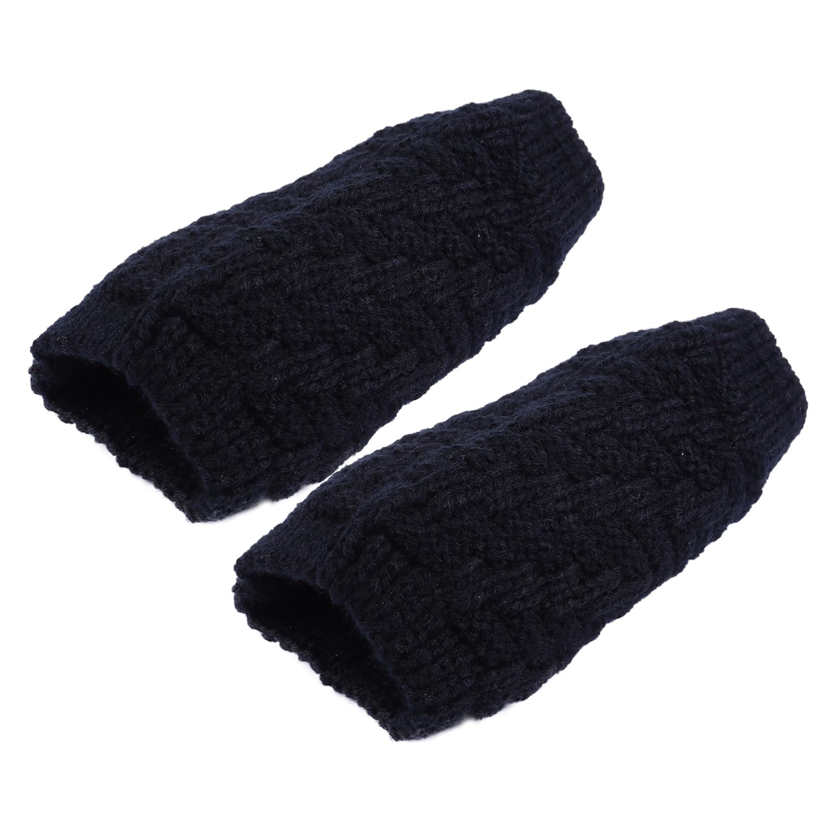 FRCOLOR Thickening Warm Knee Sleeve Kneecap Protection Non-slip Running Knee Support Knitting Design Comfortable for