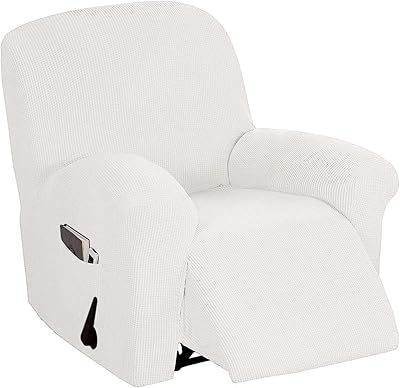 Konsilsa Loveseat Recliner Cover 1 2 3 4 Seat, Double Recliner Recliner Chair Covers for Reclining Chair Recliner Cover Anti-Slip Armchair Covers Recliner slipcovers Cushion Couch Recliner armchairs