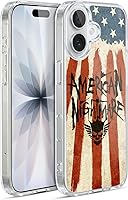 Vista 19 de Head Case Designs Funda de gel suave con licencia oficial de la WWE American Nightmare Flag Cody Rhodes Graphics compatible con Apple iPhone 7