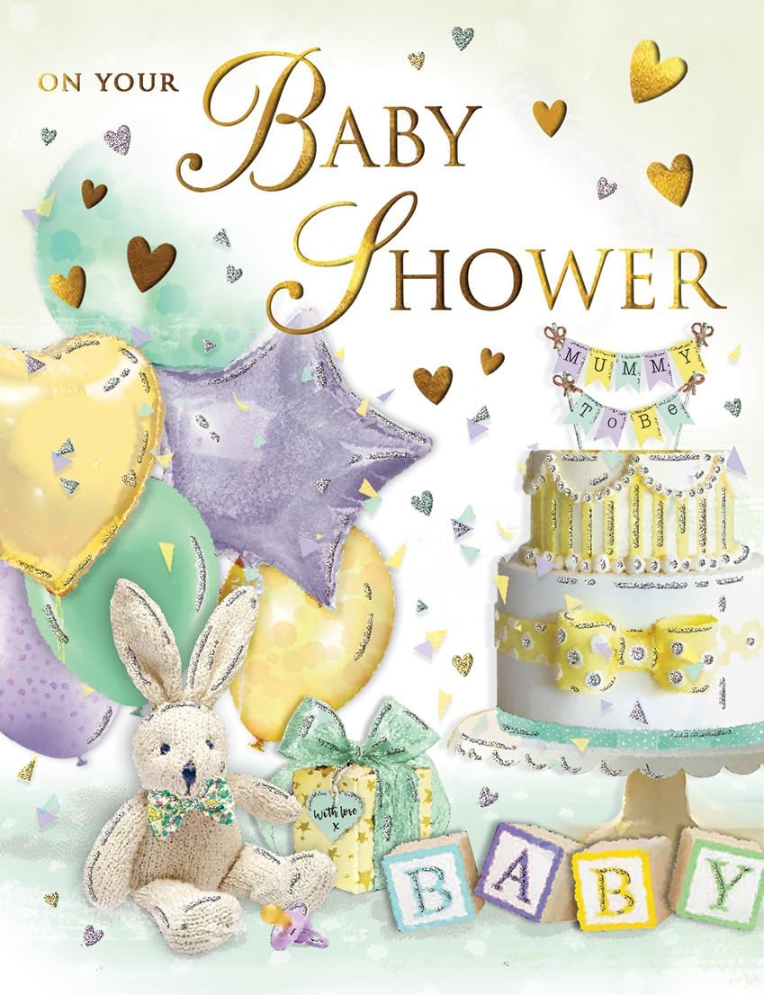 Old English Co. Hello Little One Elephant New Baby Card For - View #5