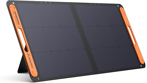 Miniatura 8 de Jackery SolarSaga - Panel solar portátil de 200 W, paneles solares biaciales plegables IP68, compatible con estación de energía Jackery Explorer