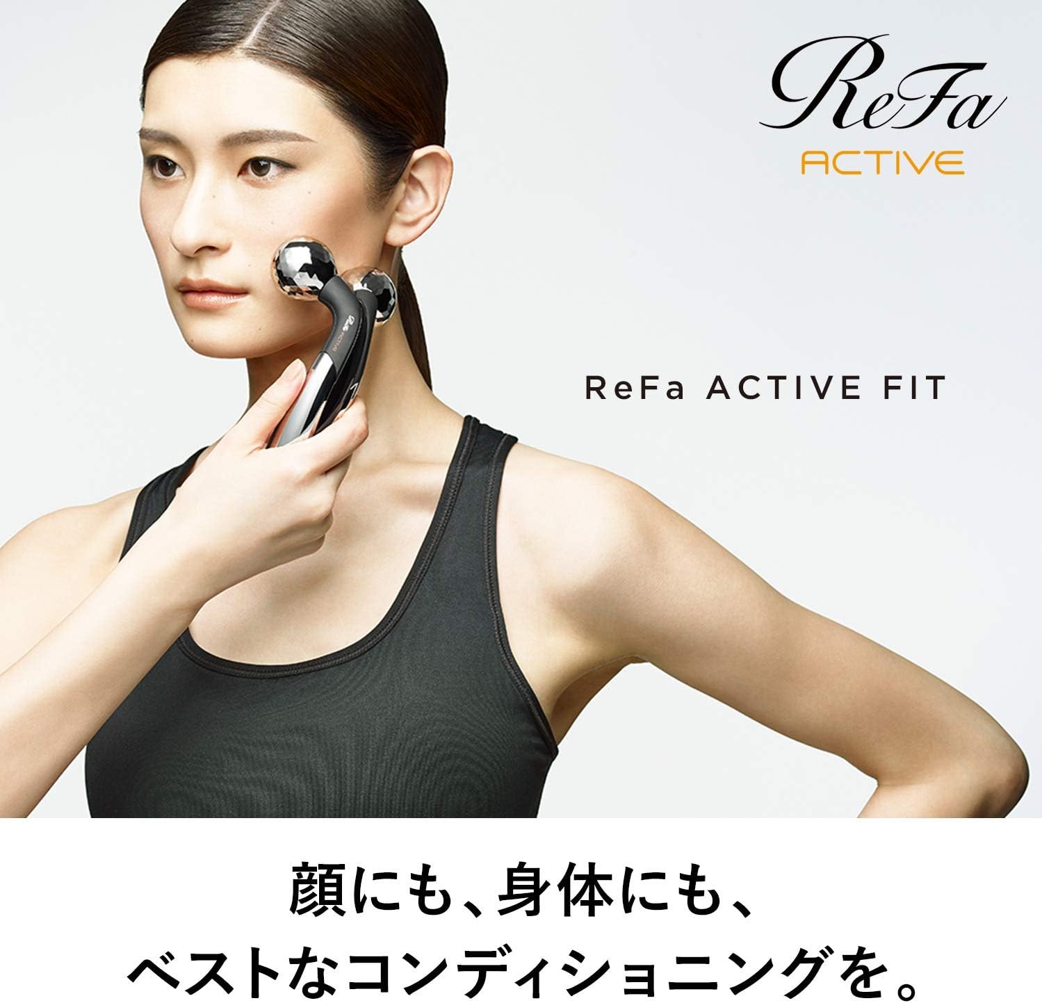 MTG ReFa Active Fit Black for Face & amp; Body Rwanda | Ubuy