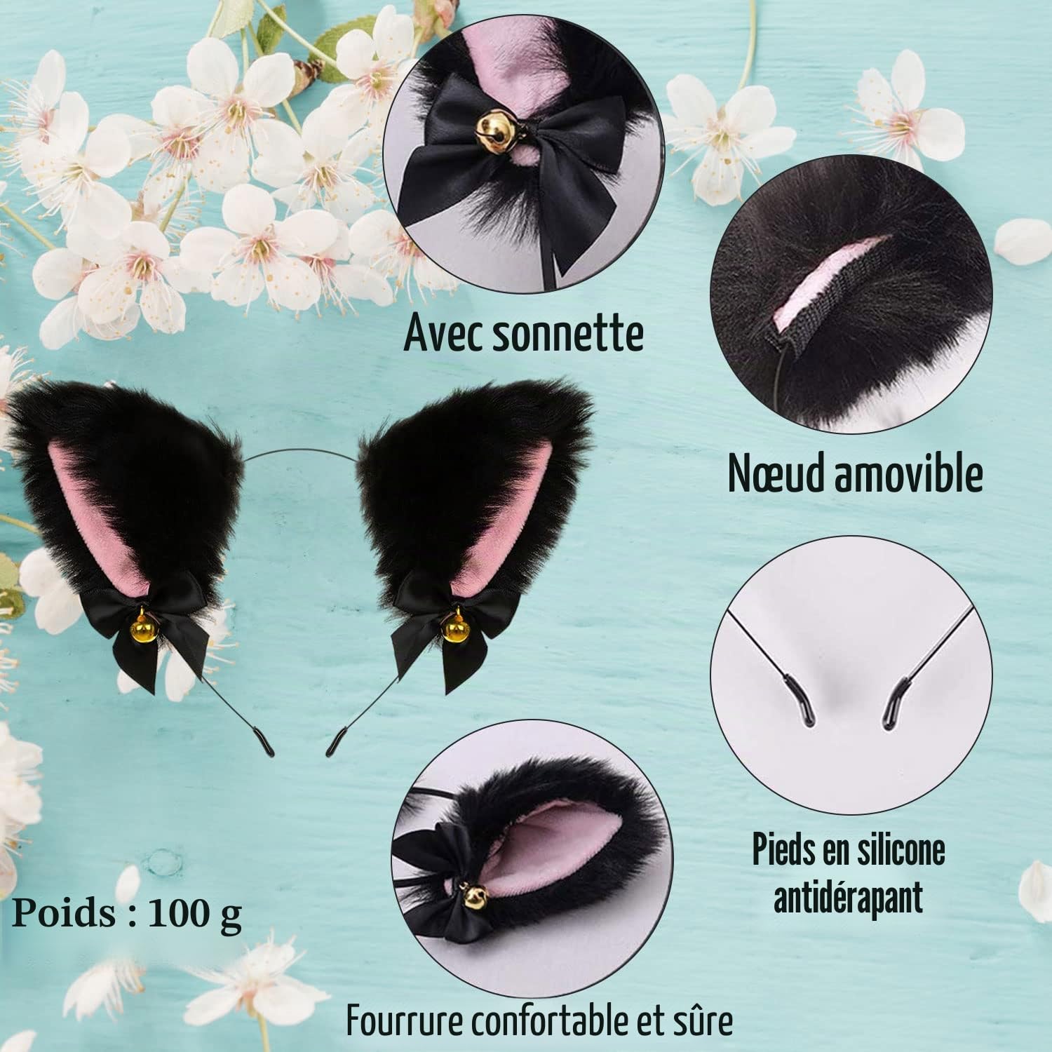 Uposao Serre Tete Oreille De Chat, Bandeau Oreilles De Renard Cat, Cosplay Serre TêTe Chat Animaux Accessoires Halloween Costume de Noël Carnaval Fêtes Uposao Serre Tete Oreille De Chat, Bandeau Oreilles De Renard Cat, Cosplay Serre TêTe Chat Animaux Accessoires Halloween Costume de Noël Carnaval Fêtes