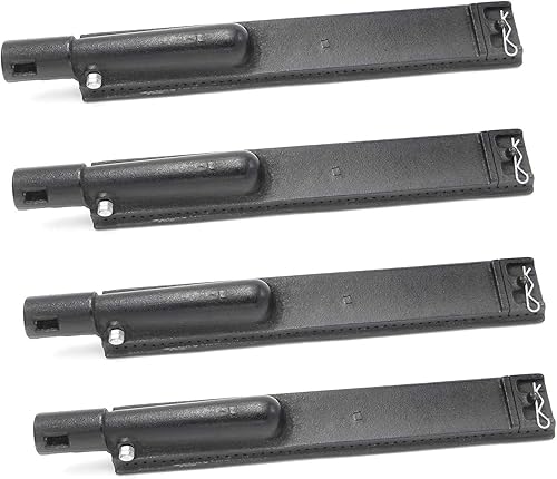 Miniatura 8 de Votenli C2630A (paquete de 3) Kit de tubo de quemador de hierro fundido de 15 1316 pulgadas, piezas de repuesto para parrilla de gas Jennair