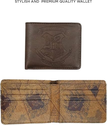 Miniatura 3 de HPHarry Potter Billetera Wizardry en relieve, marrón, clásica, Marrón, Classic