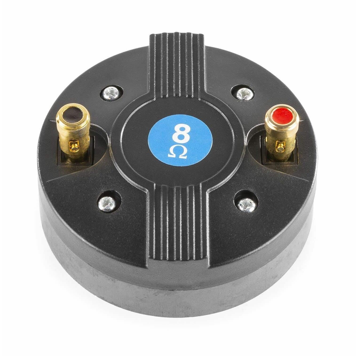 Skytec Moteur à Compression en Titane, 40 Watts, 8 Ohms, Bobine 25mm, Aimant 10 Oz, Connexion Vissée, Sonorisation Professionnelle, Rendement Élevé