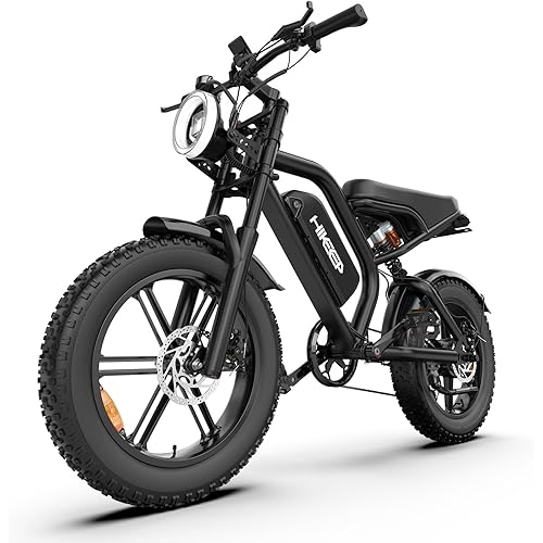 Electric Dirt Bike for Adults, 1500W-3000W Peak Ebike, 16"/20" Fat Tire All-Terrain E-Bike, Dual Suspension Off-Road Racing Machine for Camping & RV Travel, 48V/52V, UL 2849 Certified