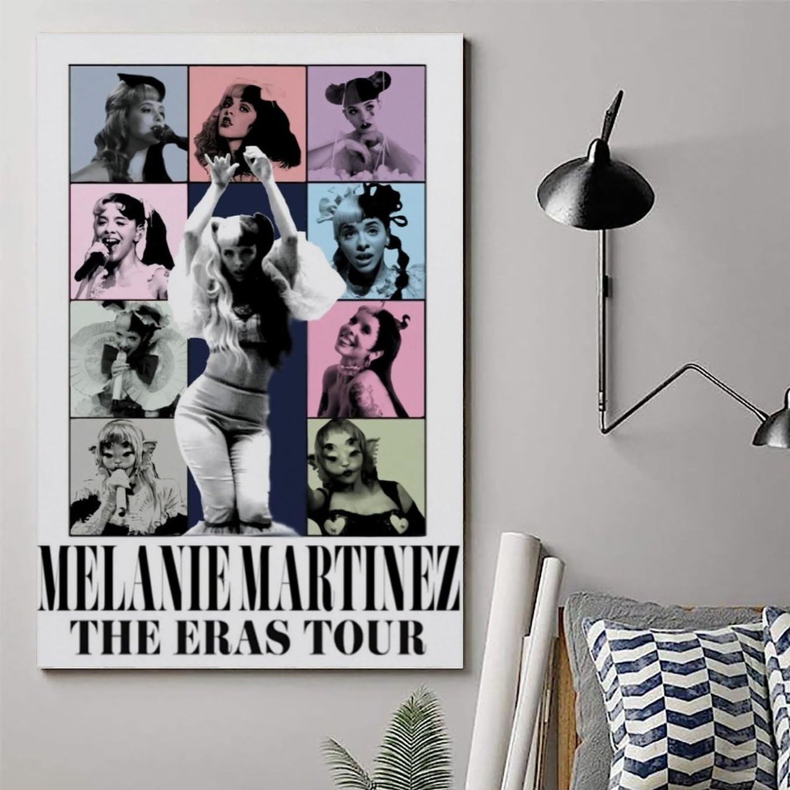 Rudd Melanie Martinez (1) Poster Wall Art Print Retro Esthetische Kamer Decor Schilderij Canvas Posters voor Thuis En Kantoor Decoraties 12 x 18 inch (30 x 45 cm) Frame-stijl