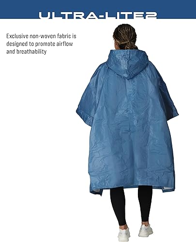 Miniatura 24 de FROGG TOGGS Ultra-lite2 - Poncho de lluvia impermeable, transpirable, tamaños para adultos y jóvenes