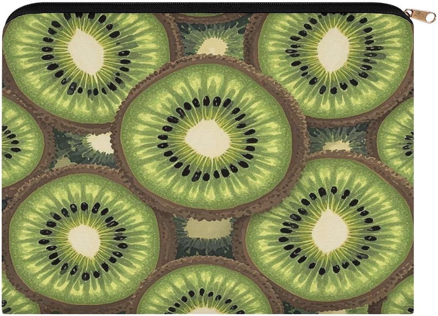Kiwi Art Pattern Makeup Bag Toiletry Bag Cosmetic Bag