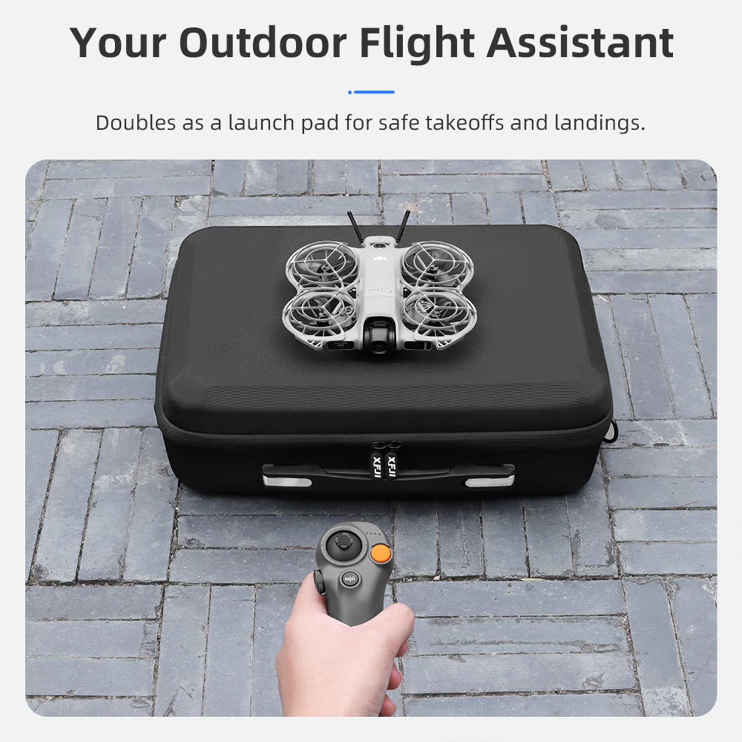 Tragbare Aufbewahrungstasche für DJI Neo 2 Motion Fly More Combo, Reise-Carrying-Case aus PU, Schultertasche & Handtasche, Drohnenzubehör