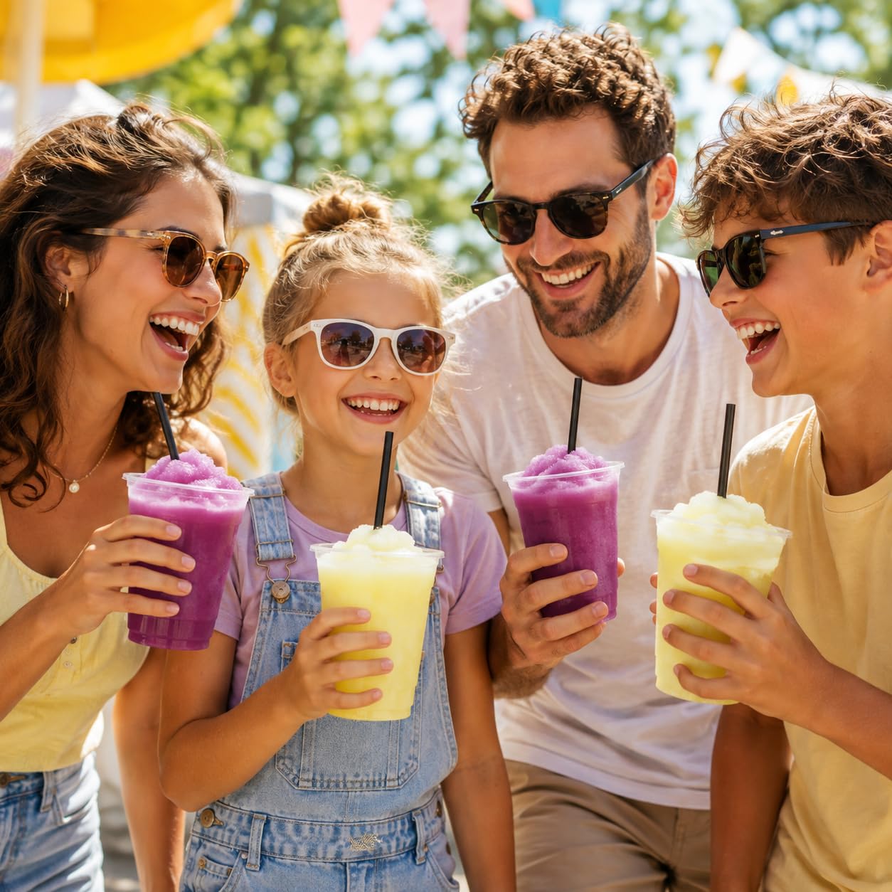 2 er Set Slush Eis Sirup | Drachenfrucht und Zitrone | glycerin- und alkoholfrei