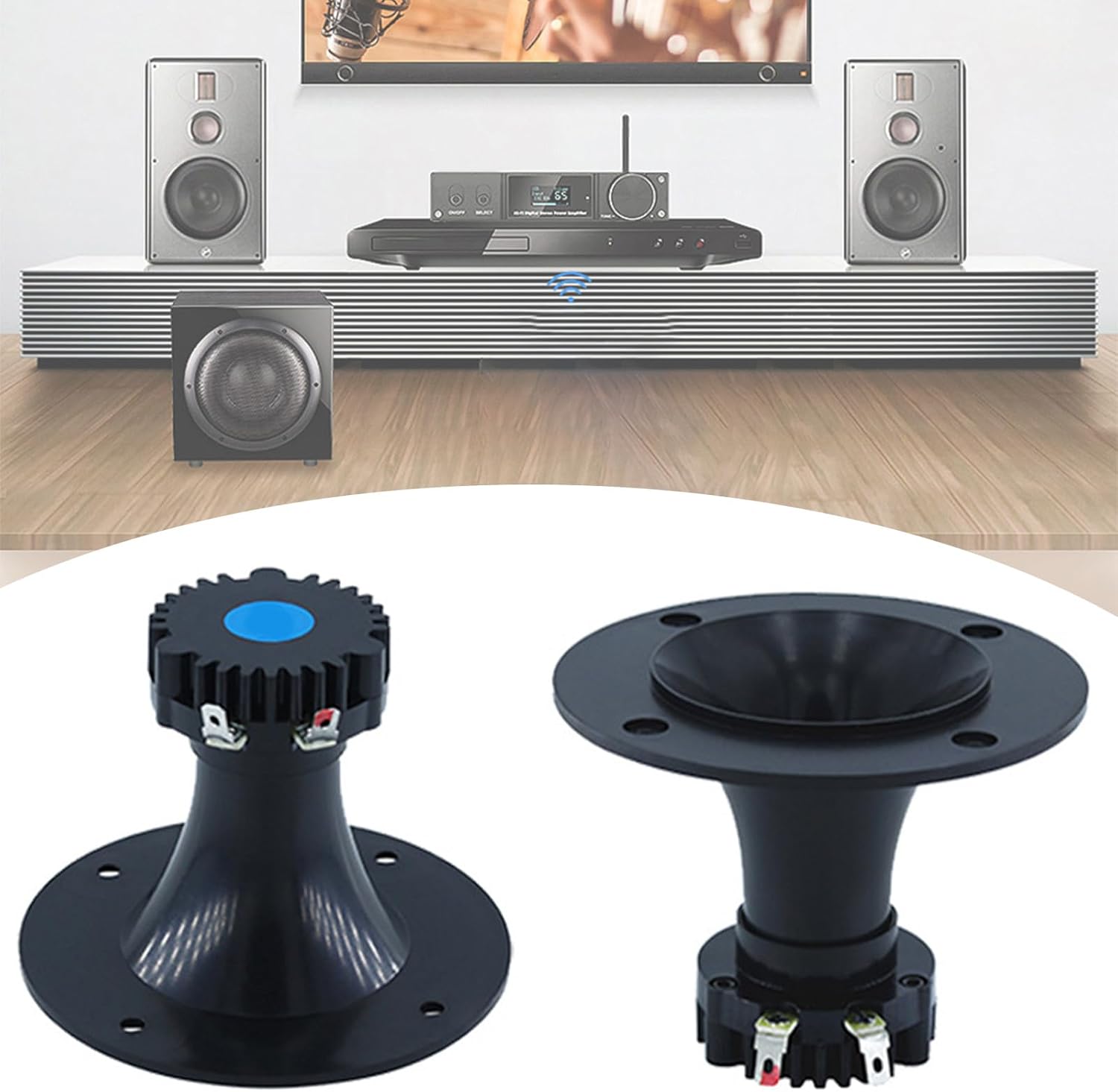 HP2000A Horn Tweeter 25 Cores 4inch 107MM, A