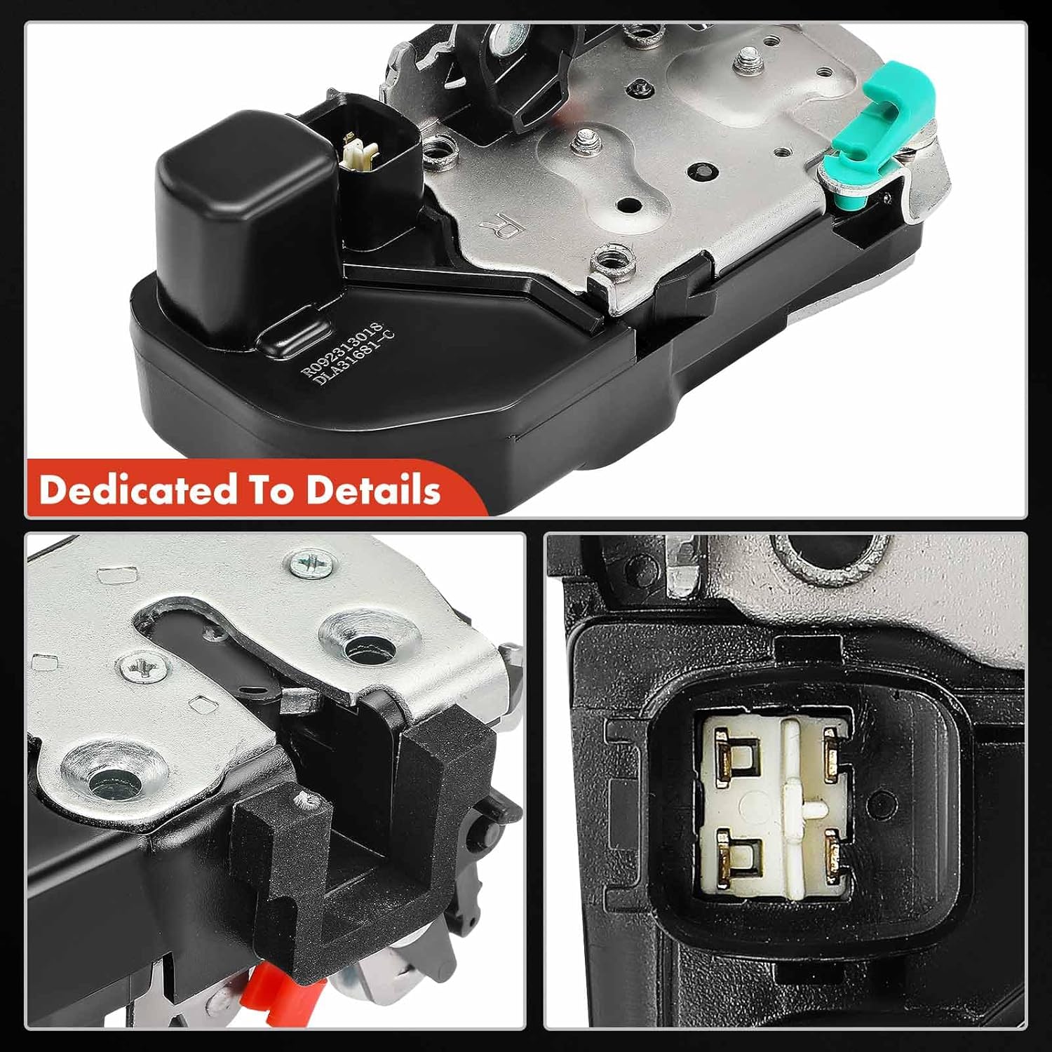 A-Premium Rear Right Passenger Side Door Lock Actuator Compatible with Jeep Grand Cherokee 1999-2002, Sport Utility, 4-Door