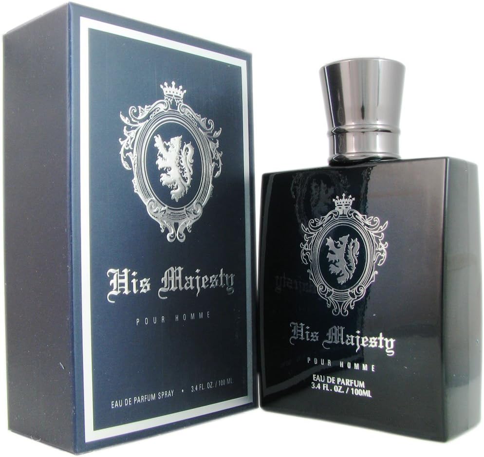 His Majesty by YZY Eau de Parfums Spray for Men, 3.4 Ounce