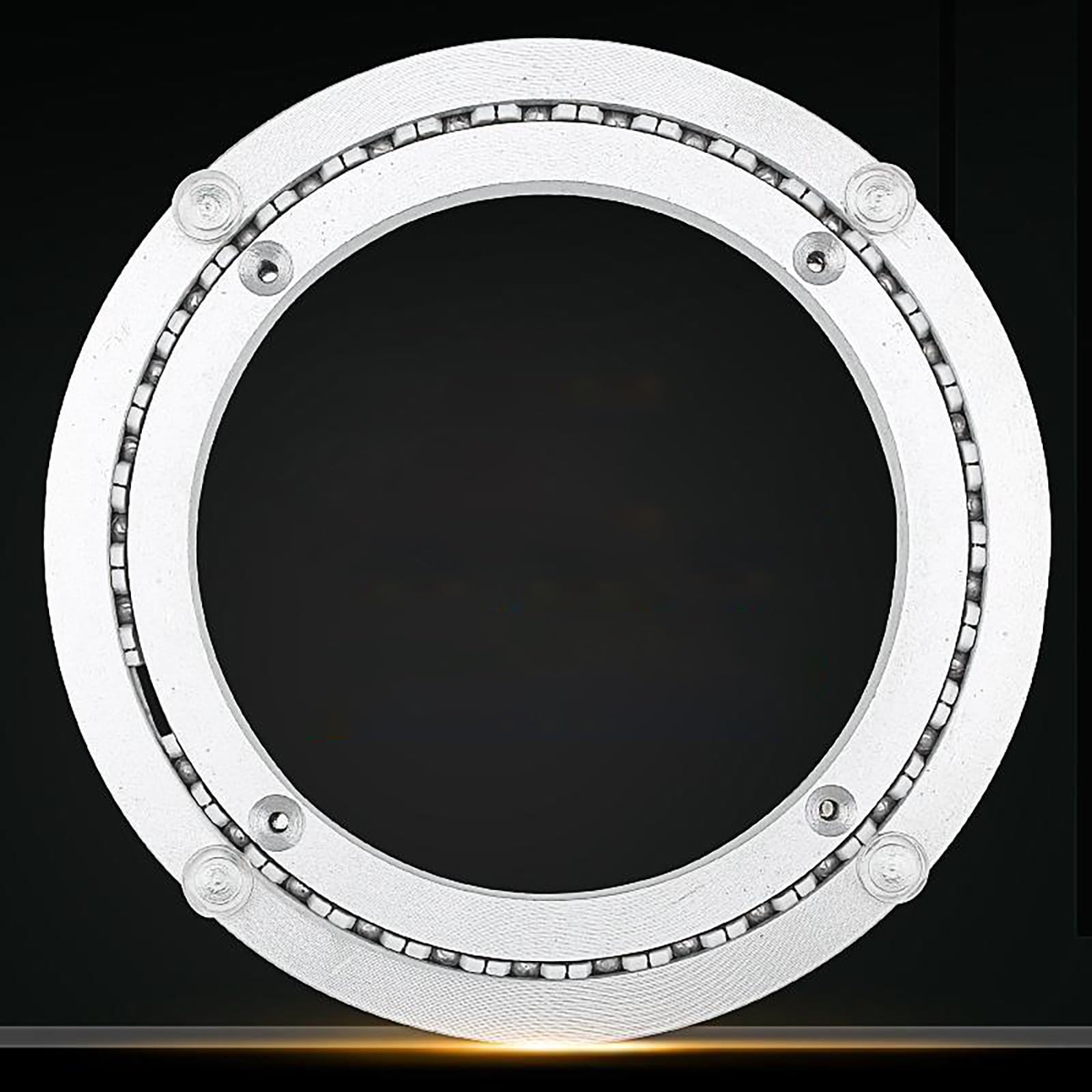 Plateau tournant Lazy Susan en aluminium robuste, roulement Lazy Susan, plateau tournant robuste en alliage d'aluminium (500 mm)
