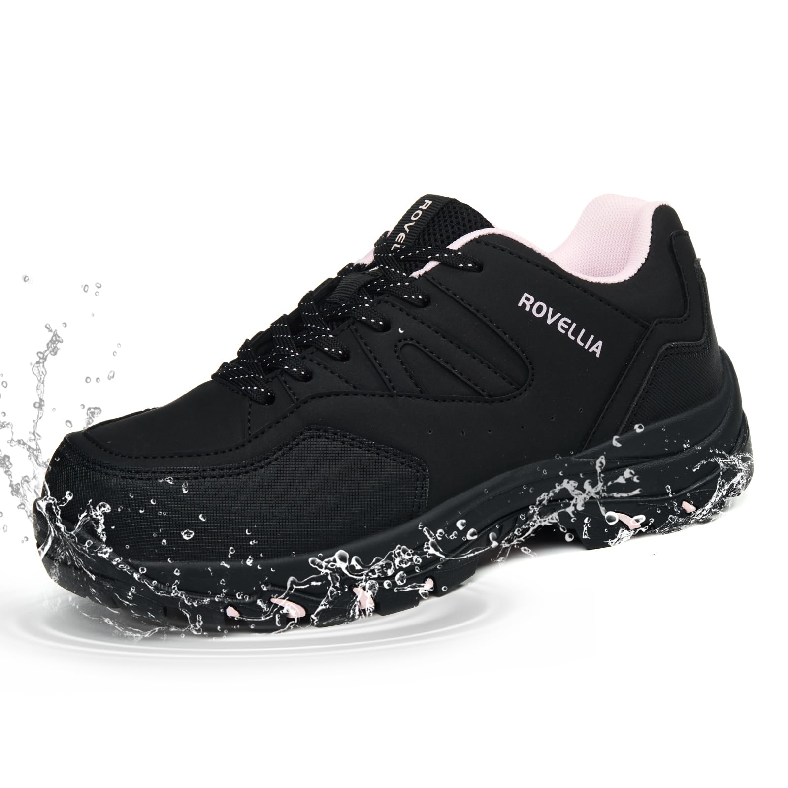 Waterproof Hiking Shoes Women Fashion Sneakers Tennis Walking Shoes Non-Slip Grip Ankle Support, Durable Comfort for Trekking, Trail Running, and Outdoor Adventures-picture-43