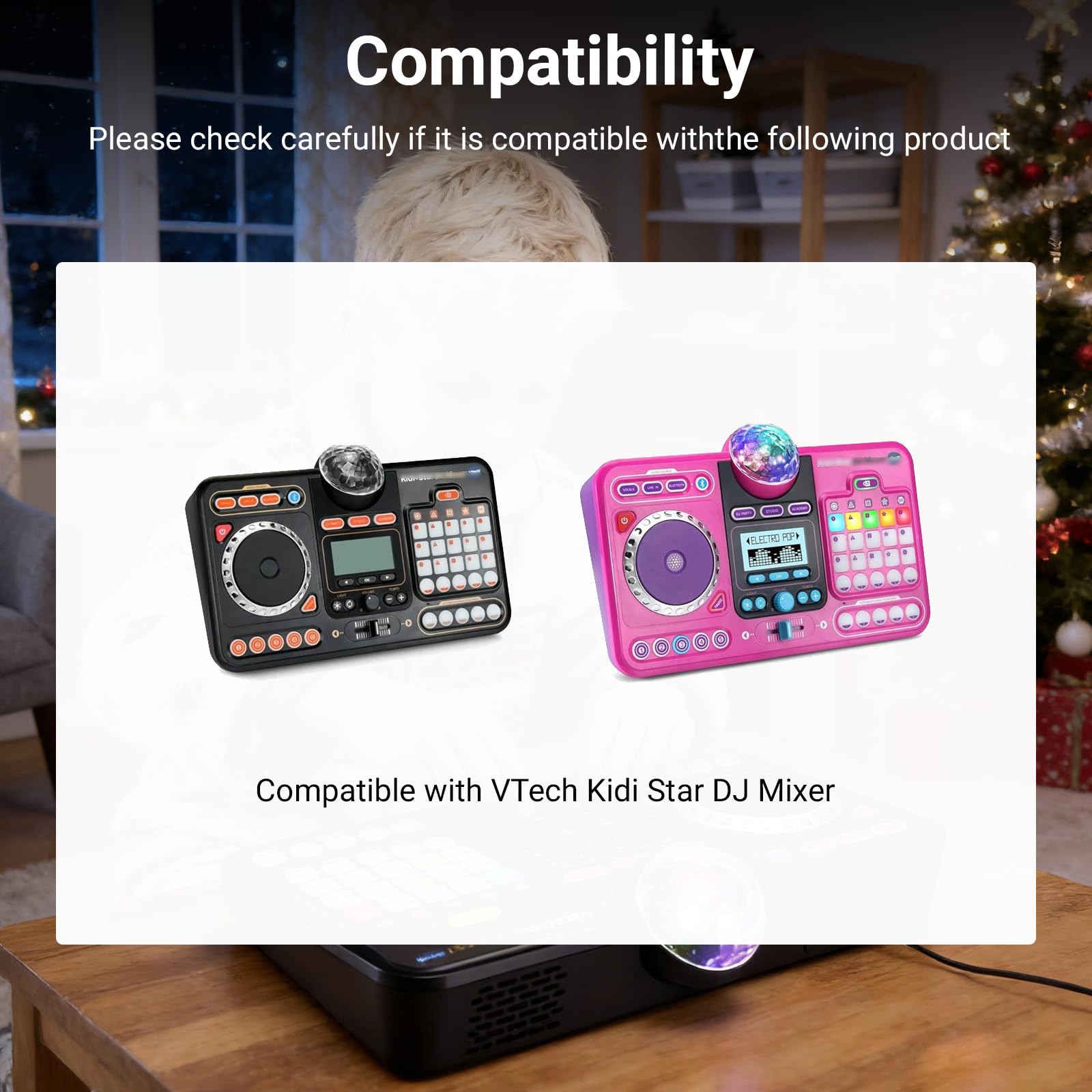Amazon.com: Power Supply Compatible with VTech Kidi Star DJ Mixer