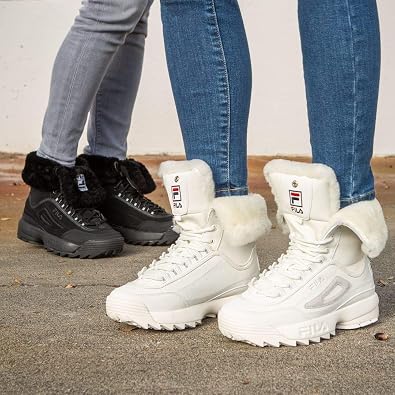 Fila Disruptor Shearling Womens Shoes