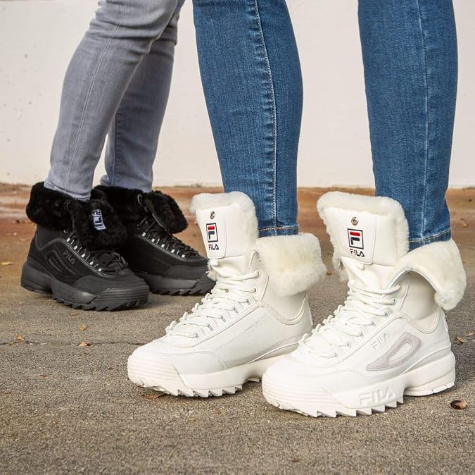 Fila Disruptor Shearling Womens Shoes