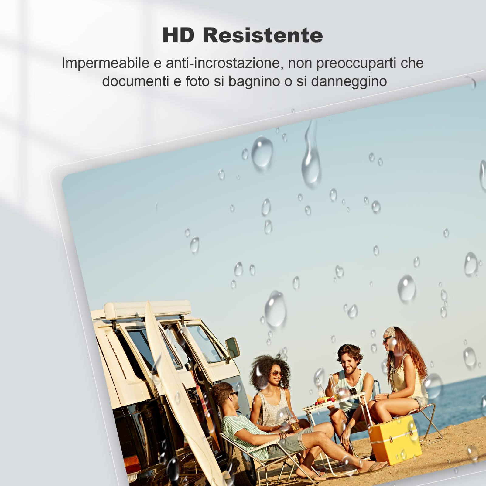 Bonsaii Fogli Plastificatrici A4, 160 Micron, 100 Pezzi, Trasparenti Lucidi LP100-A4