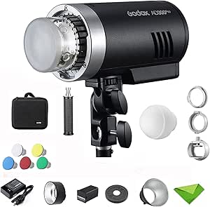 Amazon.com : GODOX AD300 Pro 300W TTL Outdoor Flash 2.4G w/Godox ML ...