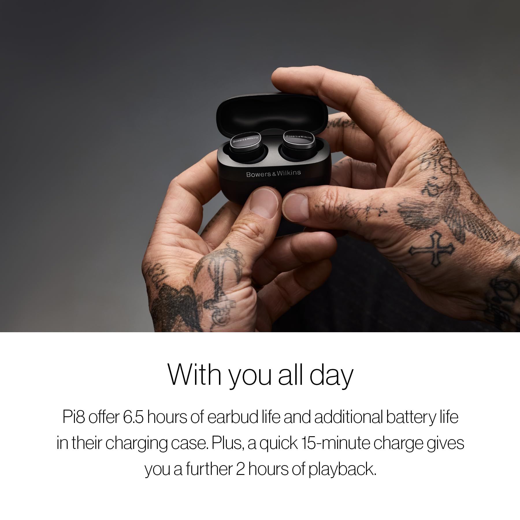 Amazon.com: Bowers & Wilkins Pi8 Wireless Earbuds, Dark Burgundy