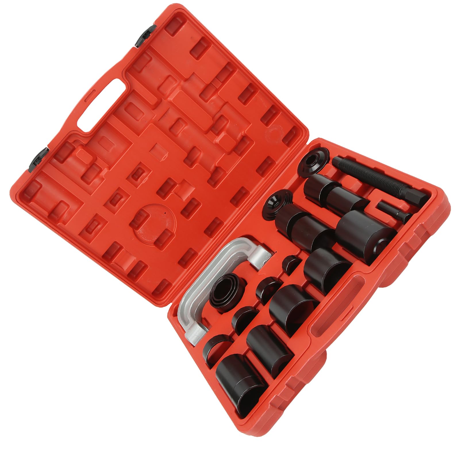 C Kit di Servizio per Strumenti per Pressione con Giunzione Principale in Metallo U Kit di Assistenza Installatore di Installazione con Scatola di Archiviazione per Auto a Prelievo di Autori