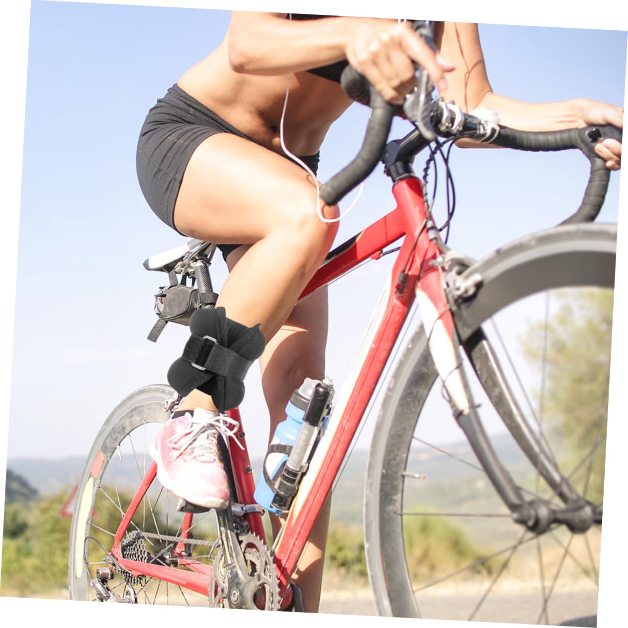 1paio Pesi Per Caviglie Regolabili Per Allenamento Corsa e Aerobica Da Neoprene Perfetti Per Esercizi Casa e Palestra