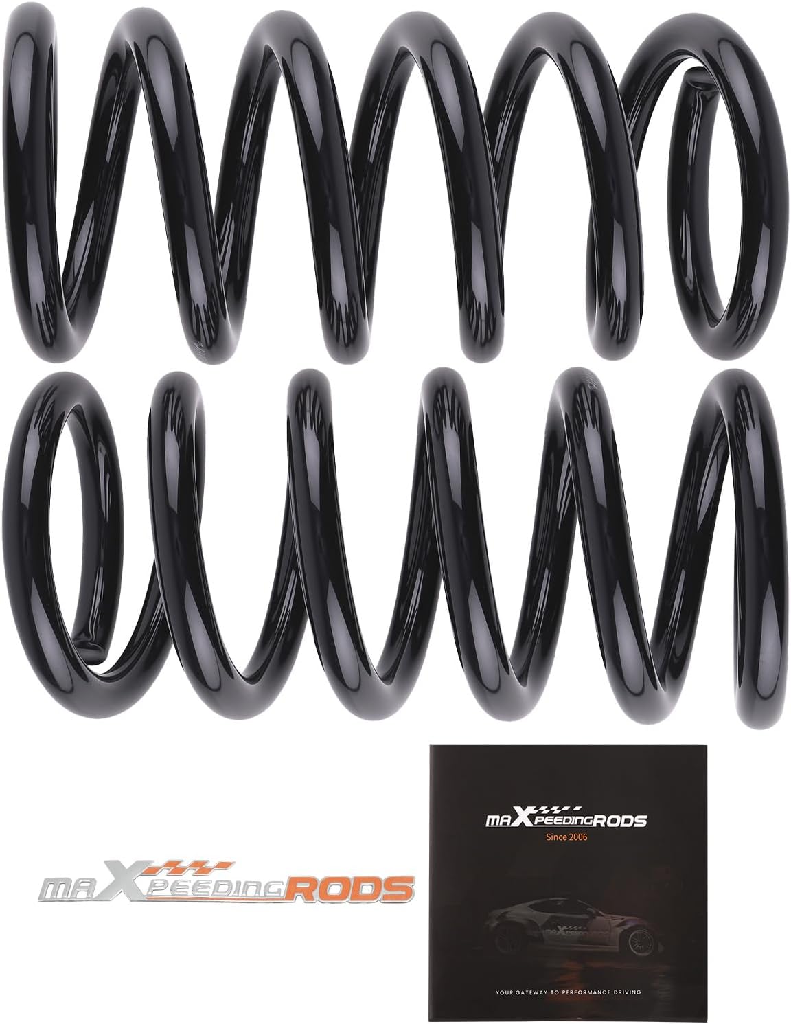 maXpeedingrods 3” Front Lowering Springs for Dodge Ramcharger D100/D150 1972-1993 2WD, Drop Coils Kit