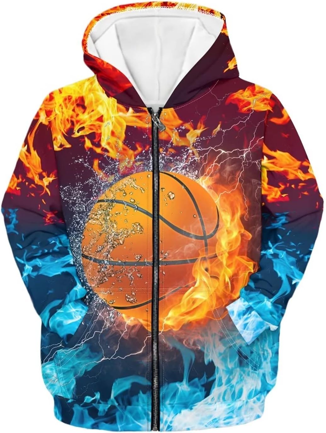 Biyejit Boys Girls Fleece Hoodies Plush Pullover Hoodie Casual Hooded Sweatshirts with Pocket for Age 6-16 Kids