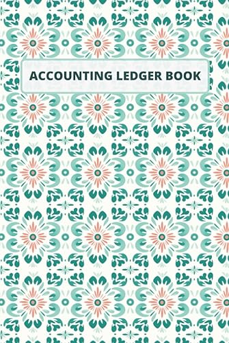 Accounting Ledger Book Accounting Log Journal for Small Businesses & Personal Use, Account Book for Tracking Money, Expenses, Deposits & Balance
