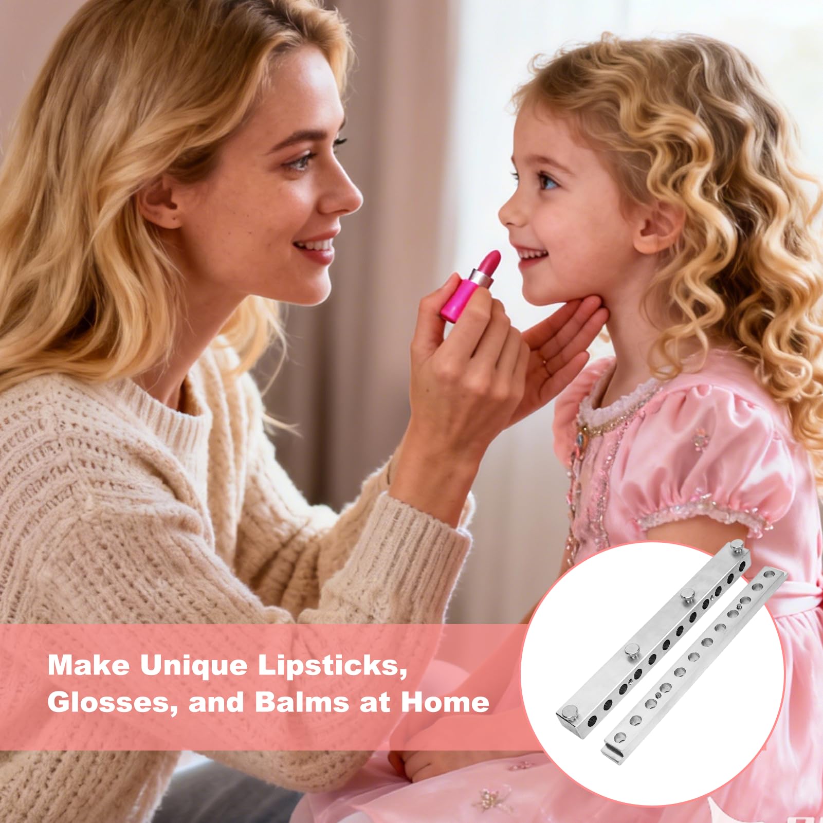 Stampo E Contenitore Per Rossetto, Stampo Per Rossetto Fai da Te, Stampo Per Rossetto in Lega di Alluminio Per Gli Amanti del Rossetto