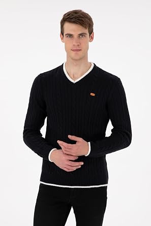 U.S. Polo Assn. Erkek Lacivert Kazak/Triko 50297083-VR033