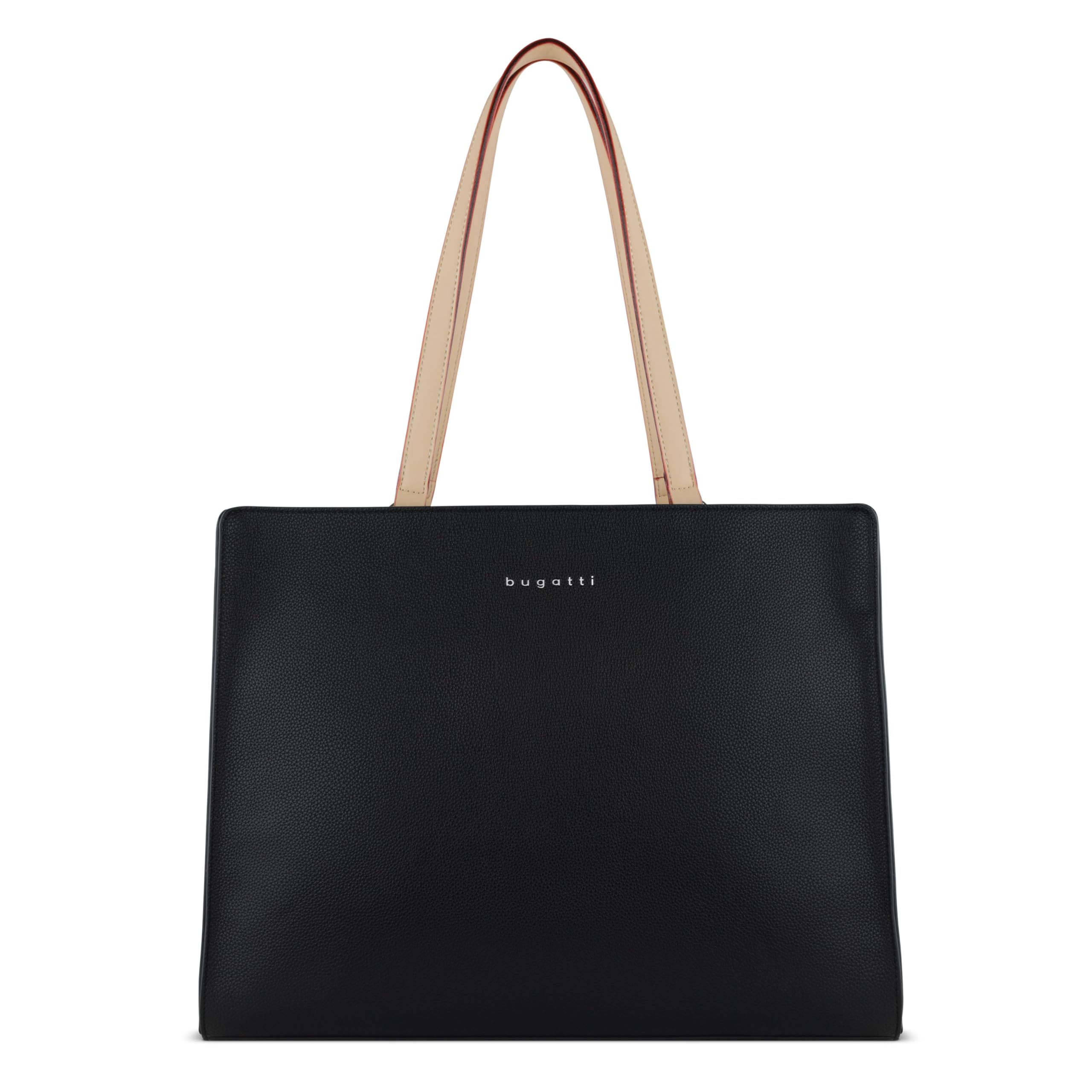 bugatti Ella Business System Bag - elegante Aktentasche mit 13-Zoll-Laptopfach in Schwarz