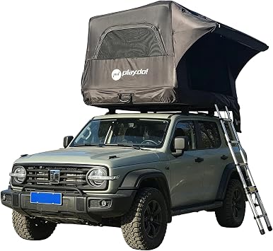 Waterproof Inflatable Car Rooftop Tent Lightweight Portable Family Outdoor Camping Roof Top Tent for SUV, Jeep Cars