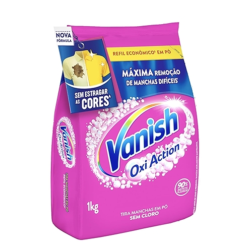 Vanish Tira Manchas Em Pó, 1Kg