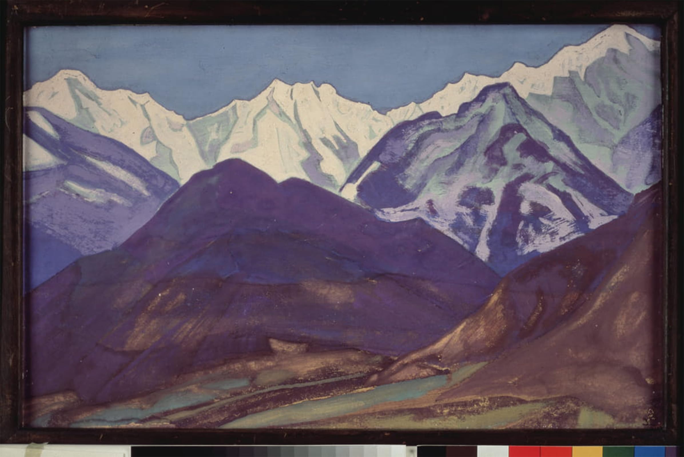 PMEFGJDPE Famous HD Canvas Art Canvas Wall Artwork the Kuluta by Nicholas Roerich Classic Wall Decor for Home Decor 60x90cm