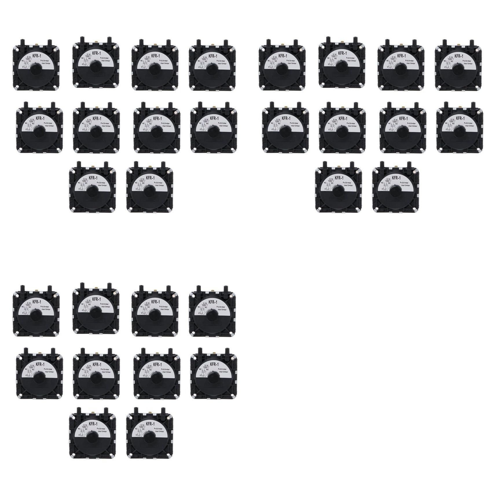 Jnchdghwa As Shown Boiler Gas Water Heater Pressure Switch Universal Pressure Switch Kfr-1, Wall-Mounted Boiler Air Pressure Switch, 30Pcs