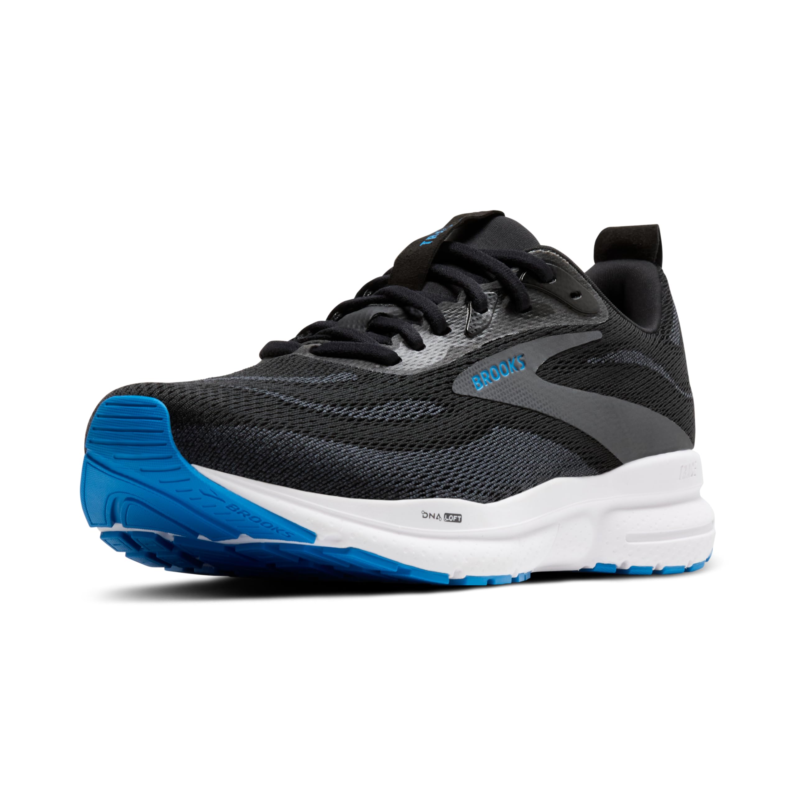 BROOKS Mens Trace 4 Sneaker, Black Ebony Cloissonne, 11.5 UK