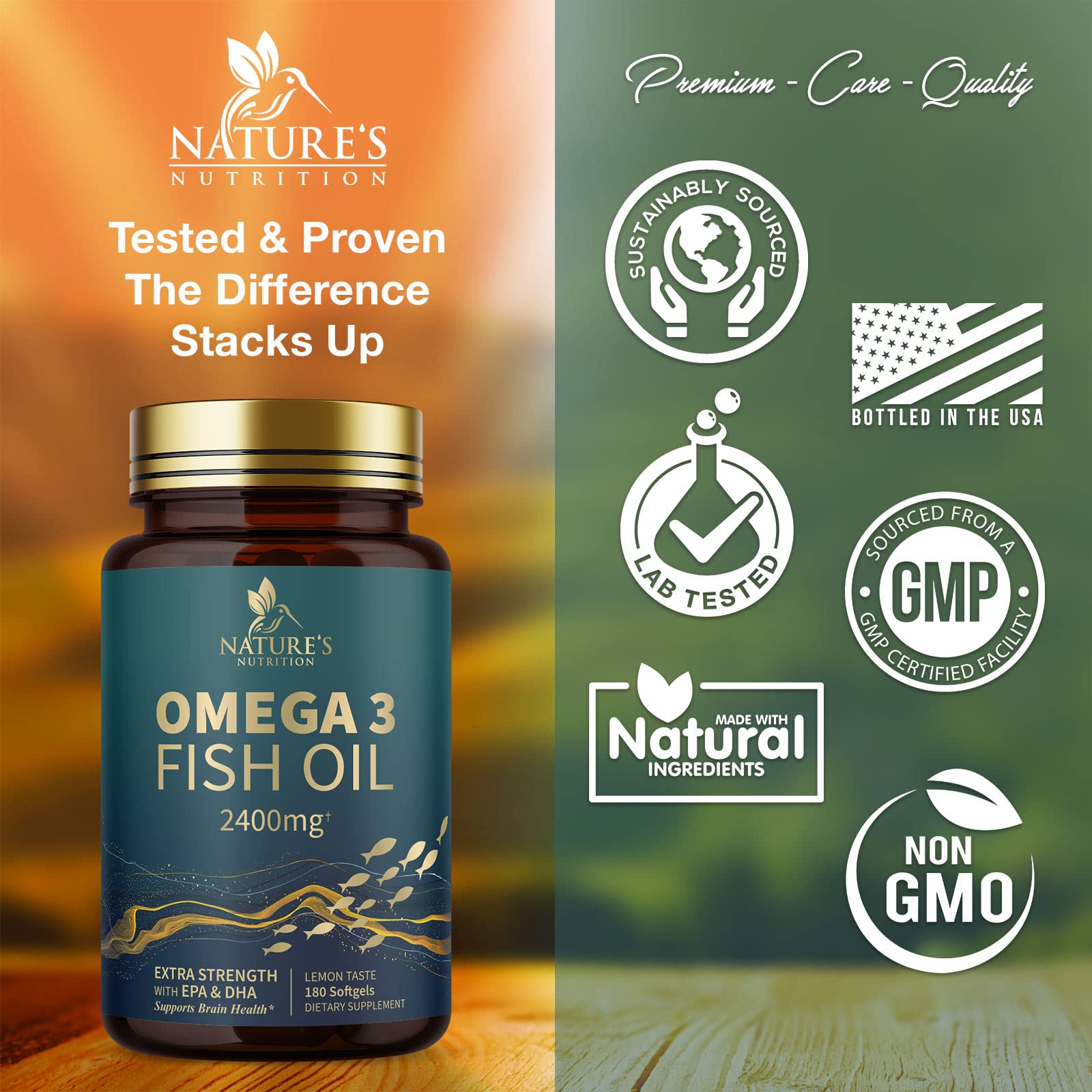 ノルウェー産フィッシュオイル 天然レモンフレーバー 500ml Carlson Labs（カールソンラボ） DHA、EPA、オメガ3