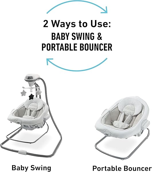 Graco DuetConnect LX Swing & Bouncer 4