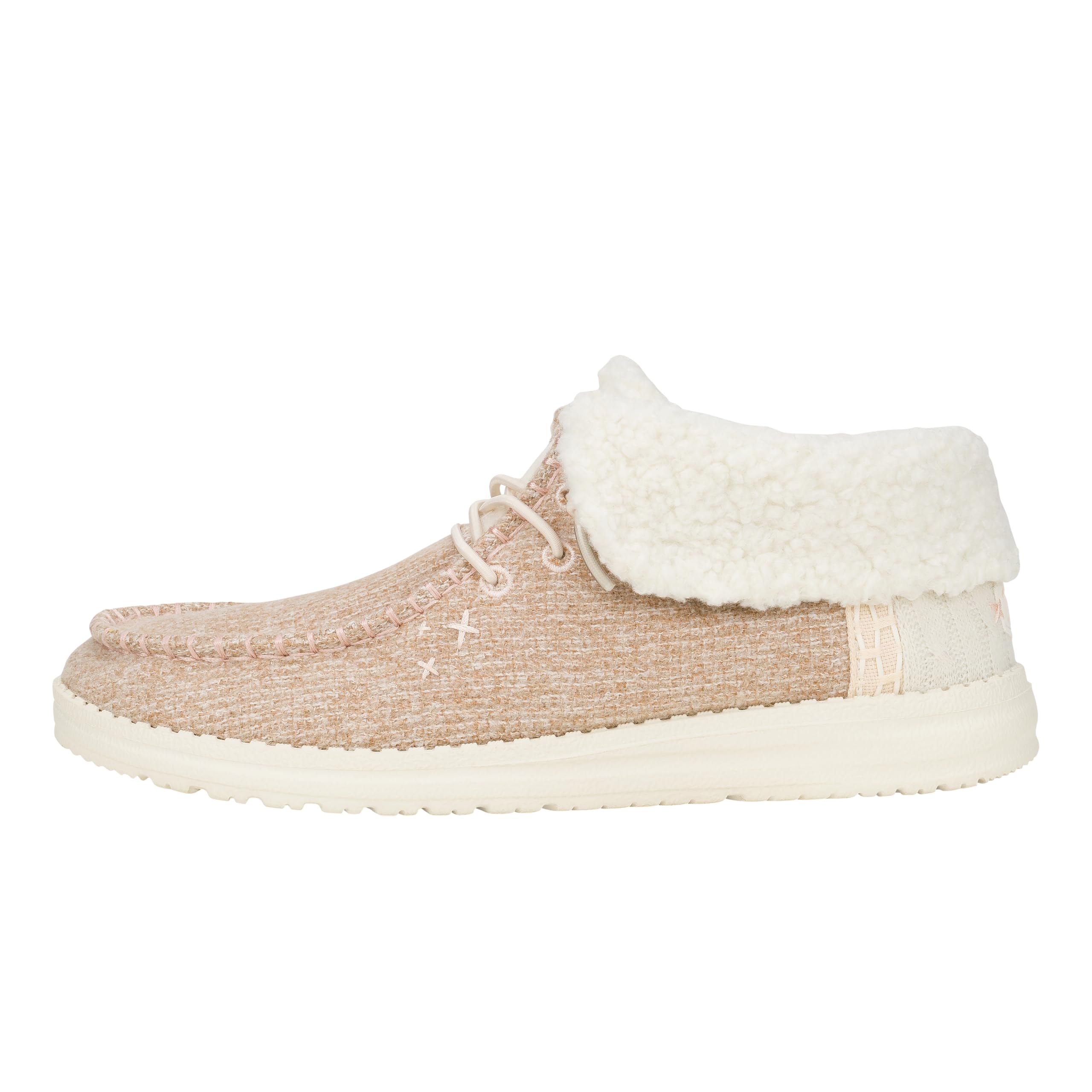 HEYDUDE Womens Wendy Fold Brushed Cozy Little Kid Big Kid