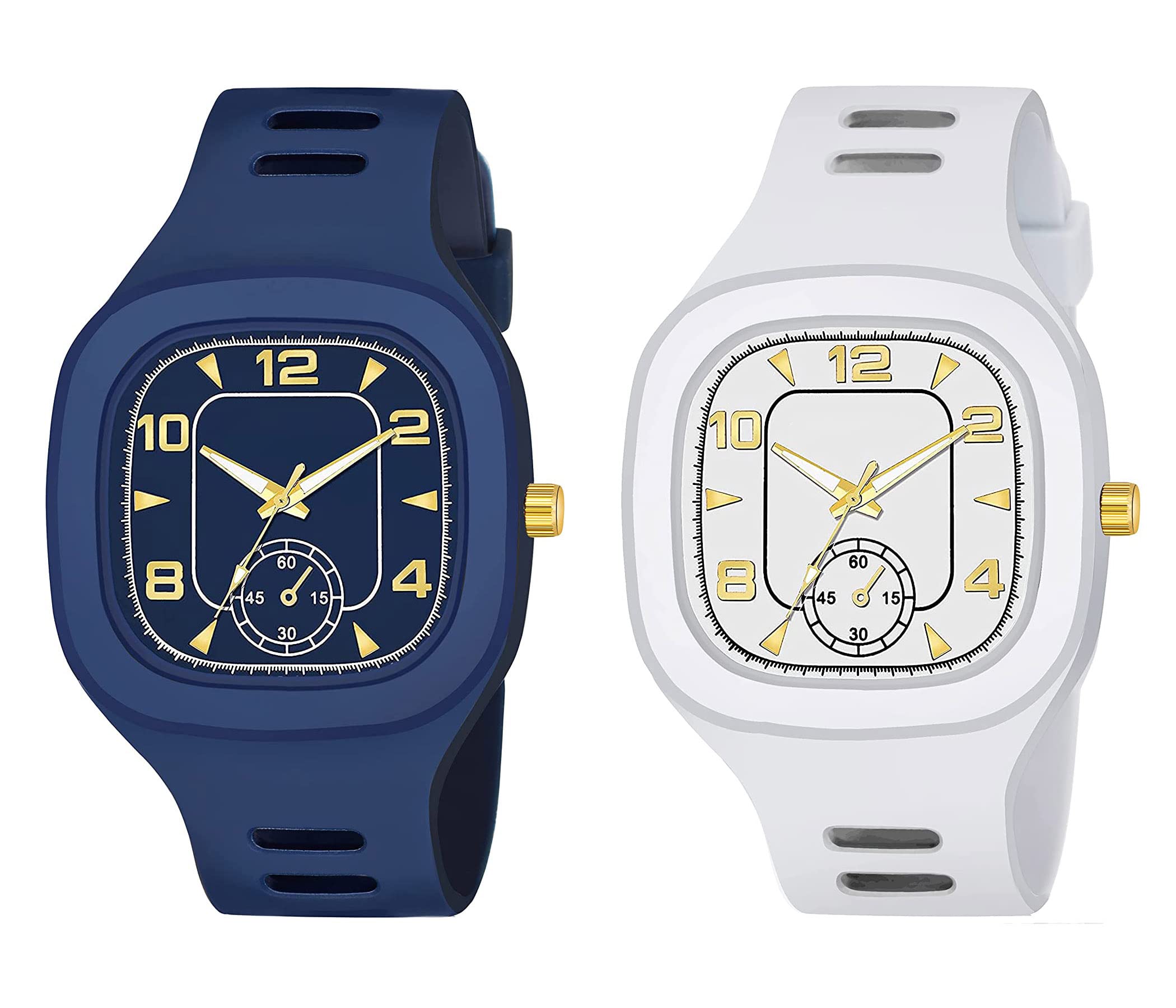 Analog Men's Watch (Multicolour Dial Multi Colored Strap)