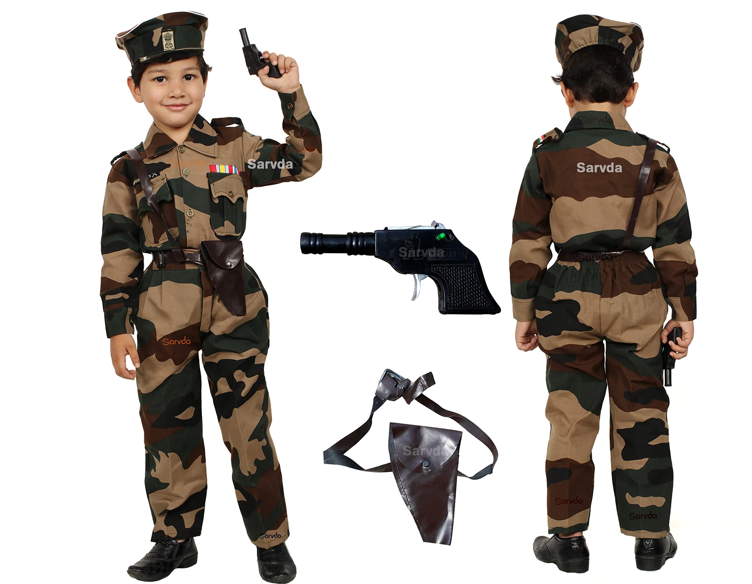 Buy Sarvda Army BSF dress for kids Army Costumes for Kids dress for